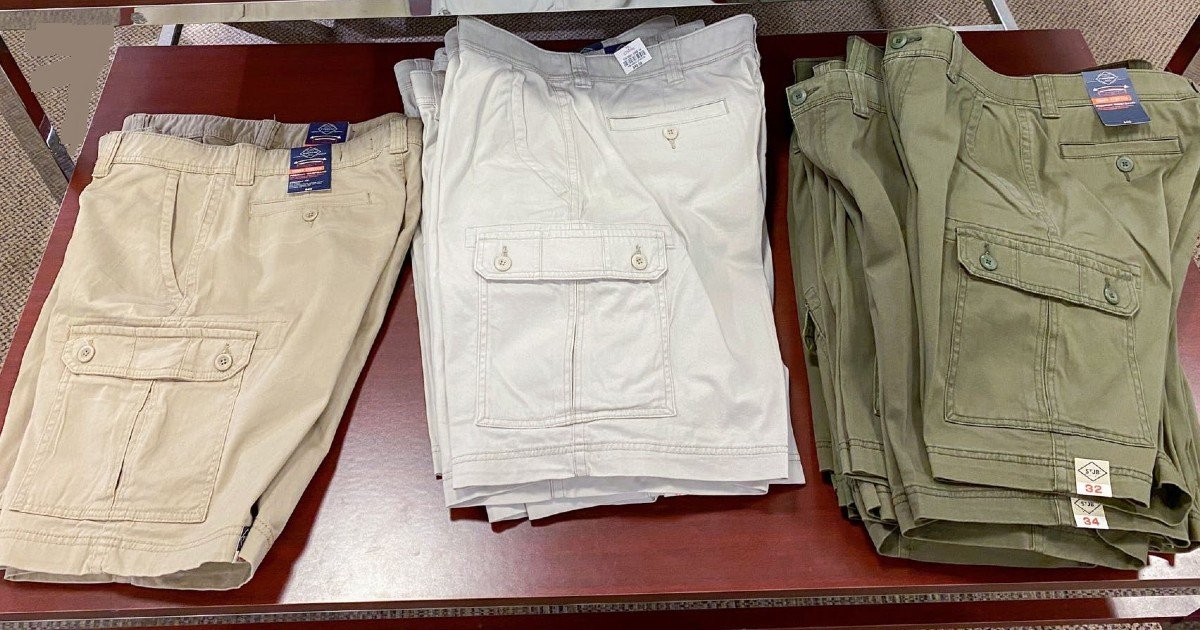 Pantalones Cortos Estilo Cargo Para Hombres en especial