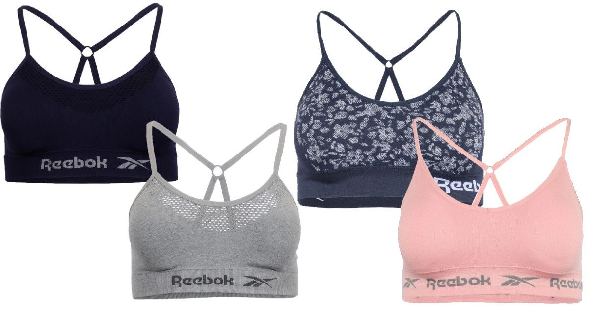 Reebok Seamless Bralette 2-Pack 