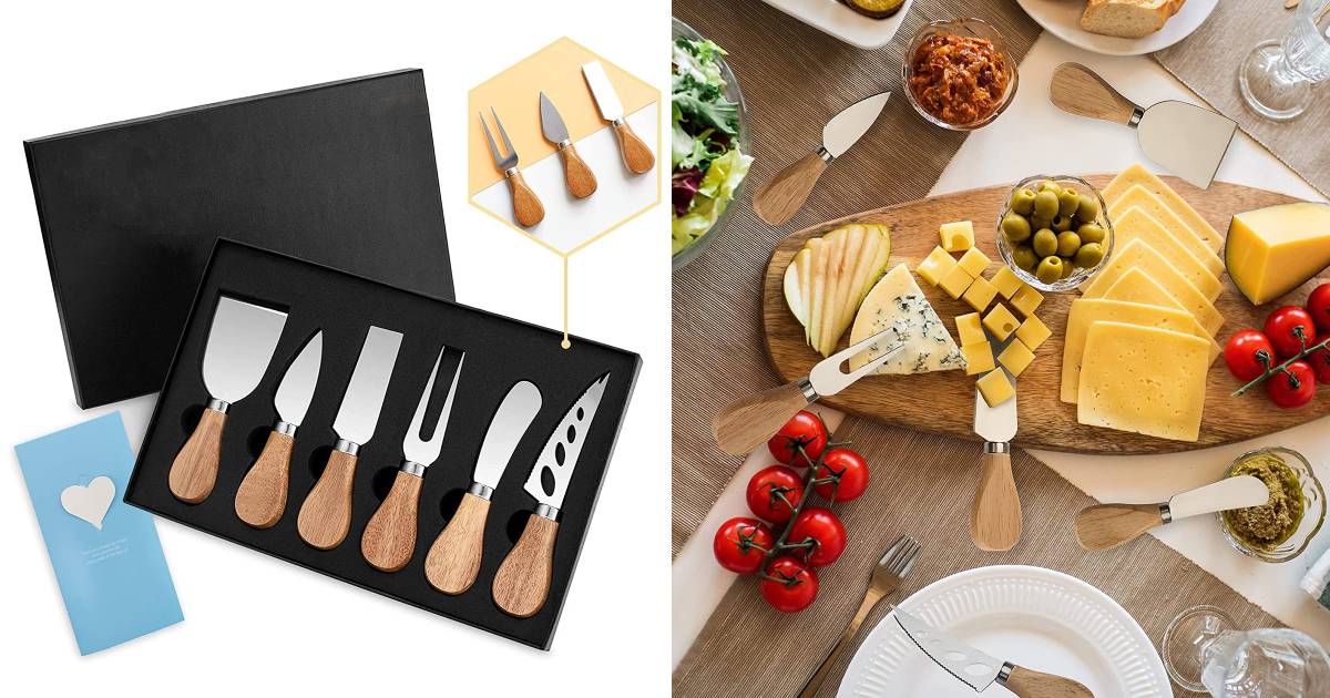 Set de Cuchillos para Queso de 6-Piezas