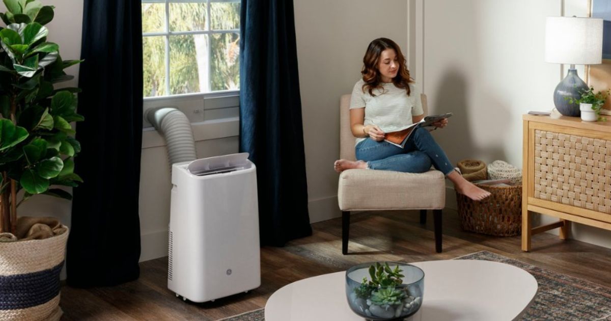 Aire Acondicionado Portátil Inteligente GE 11,000 BTU