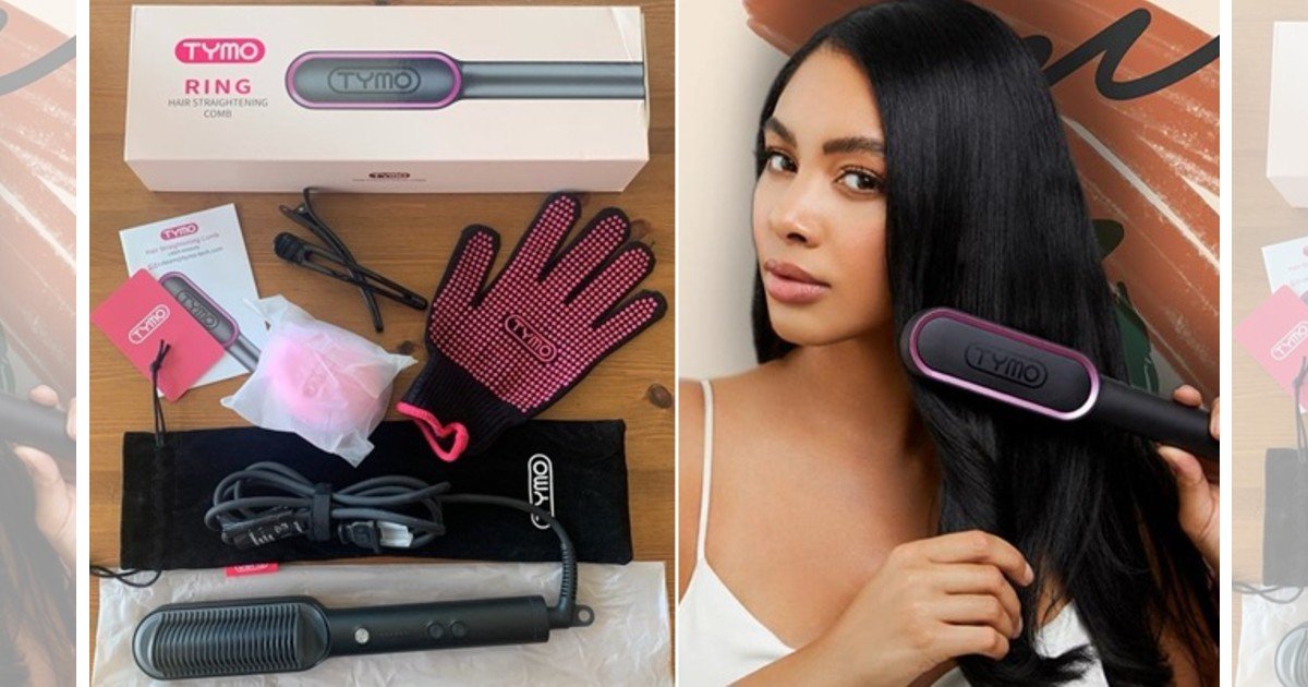 Cepillo para Alisar el Cabello Tymo