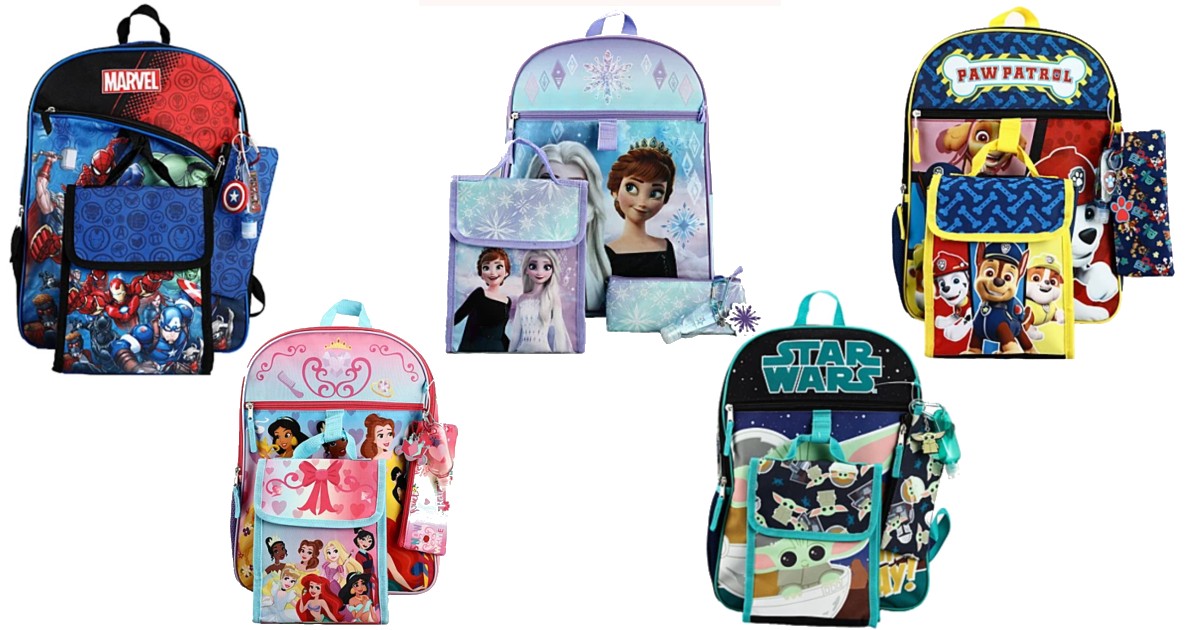 Sets de Mochilas de 6-Piezas