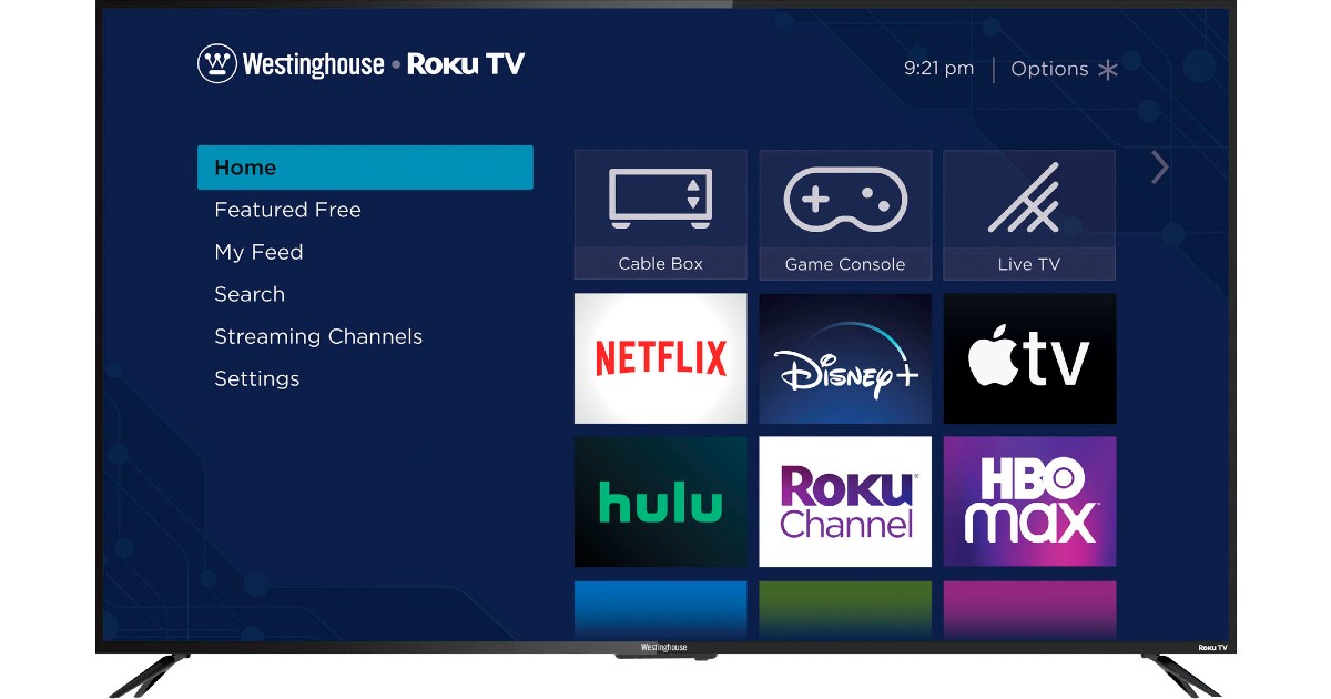 Westinghouse LED 4K Smart Roku TV 75-In