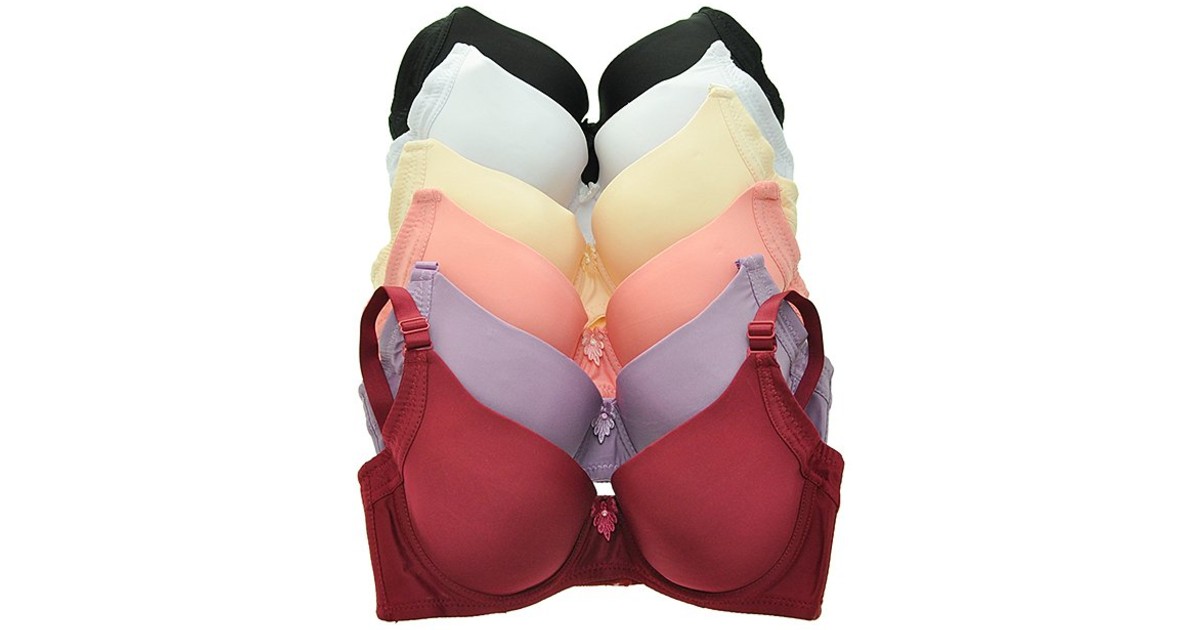 Convertible T-Shirt Bra Set de 6-Piezas