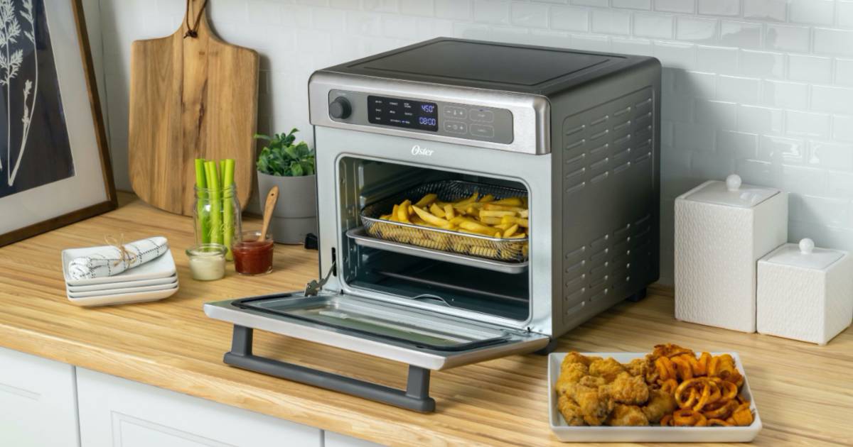 Horno y Freidora de Aire Digital Oster RapidCrisp