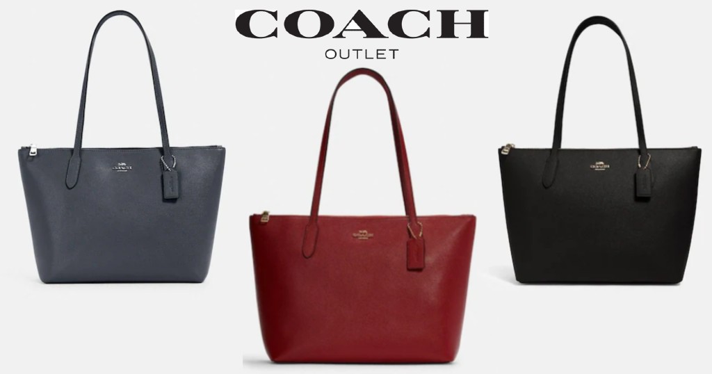 cartera-COACH-Zip-Top-Tote