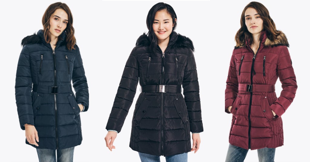 Nautica-Coat-Belted-Faux-Fur-Trimmed-Puffer