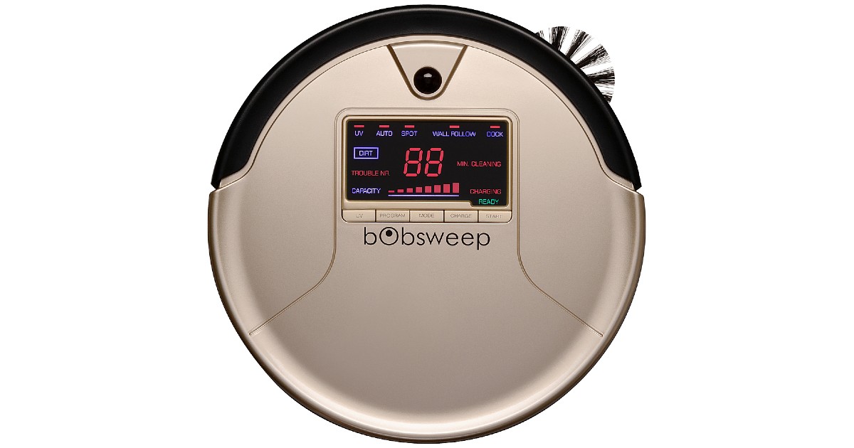 bObsweep Bob PetHair Robot Vacuum and Mop