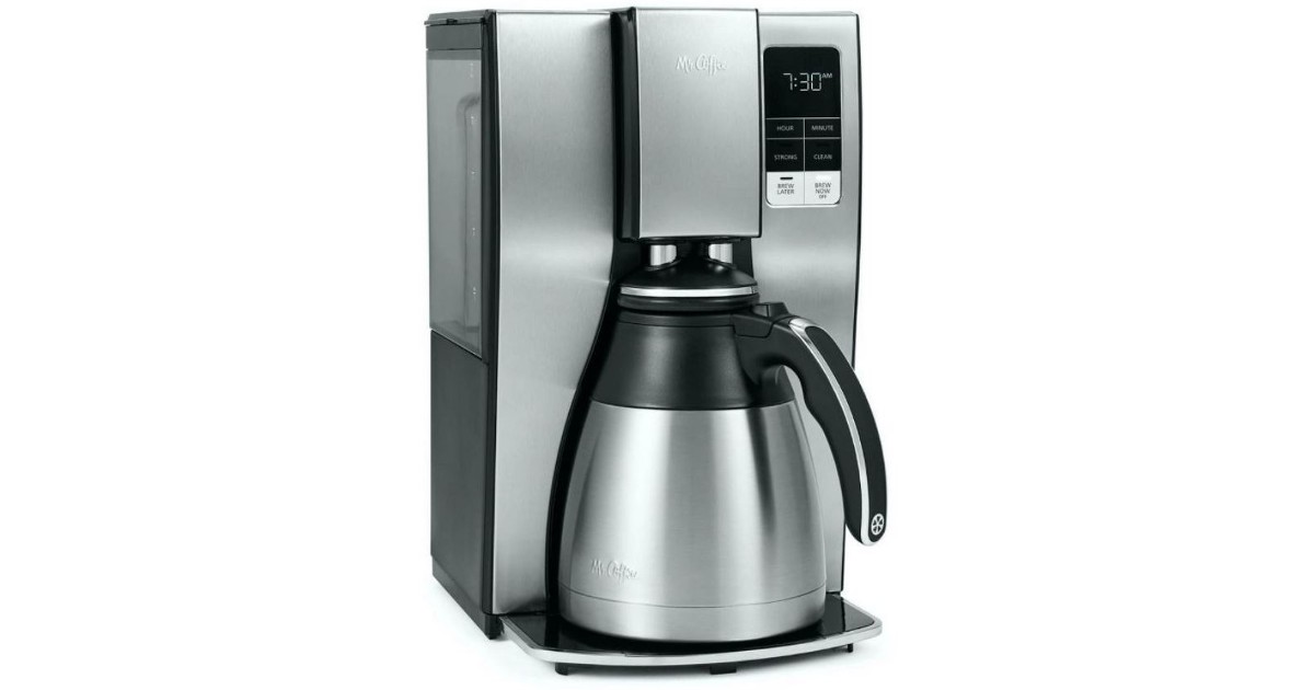 Cafetera Mr. Coffee en Stainless Steel