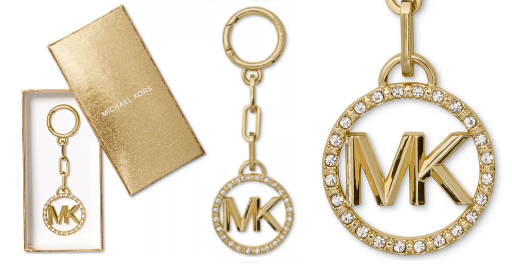 Llavero-Michael-Kors-Metal-Circle-Pave