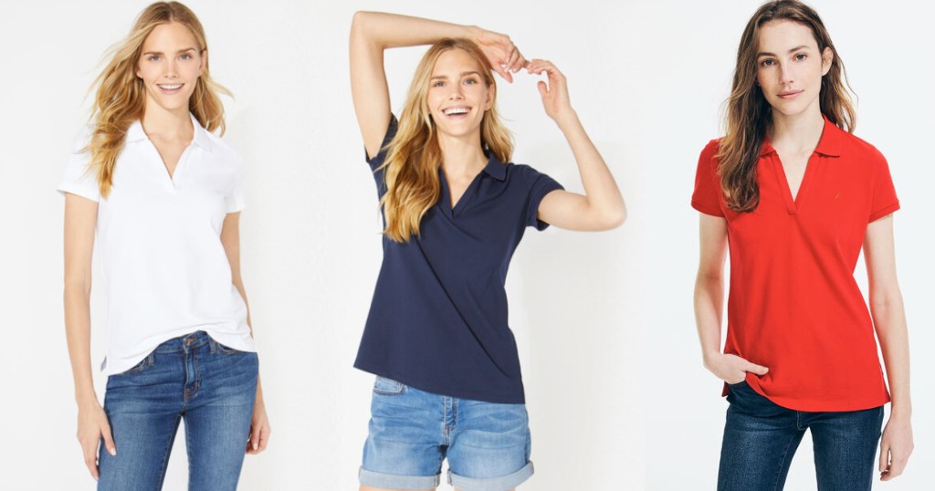 Camisas-Nautica-Split-Neck-Polo