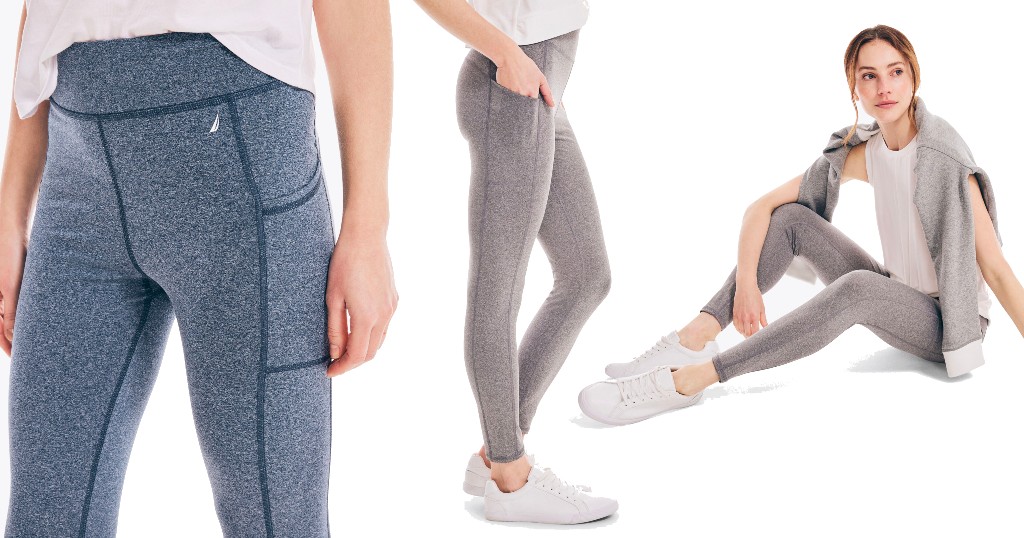 Leggings-Nautica-Navtech-Heathered
