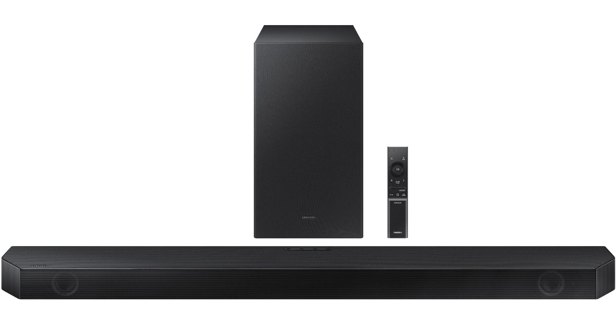 Barra de Sonido Samsung con Dolby Atmos/DTS:X