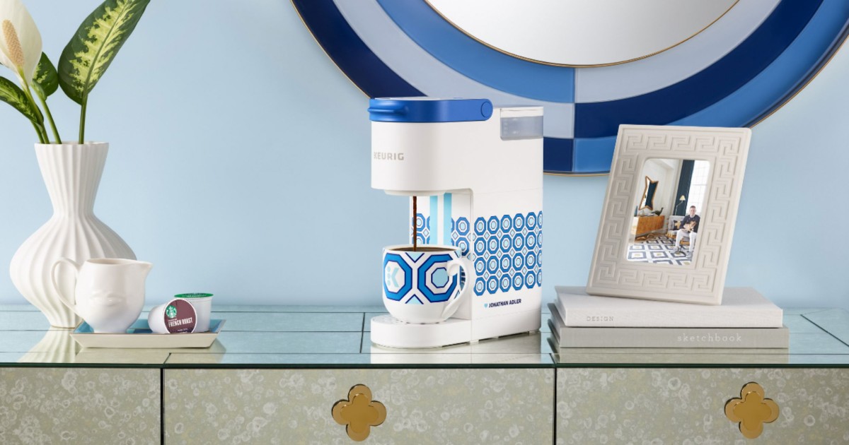 Cafetera Keurig Limited Edition Jonathan Adler K-Mini