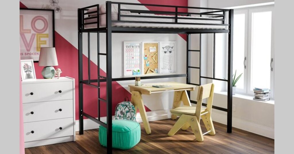 Literas-YourZone-Metal-Loft-Size-Twin