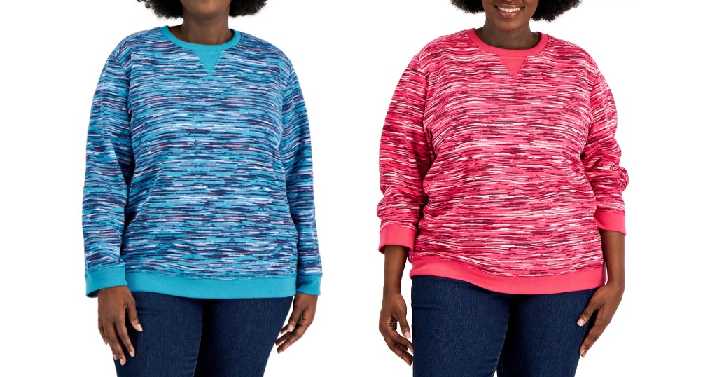 Karen-Scott-Plus-Size-Fleece-Sweatshirt