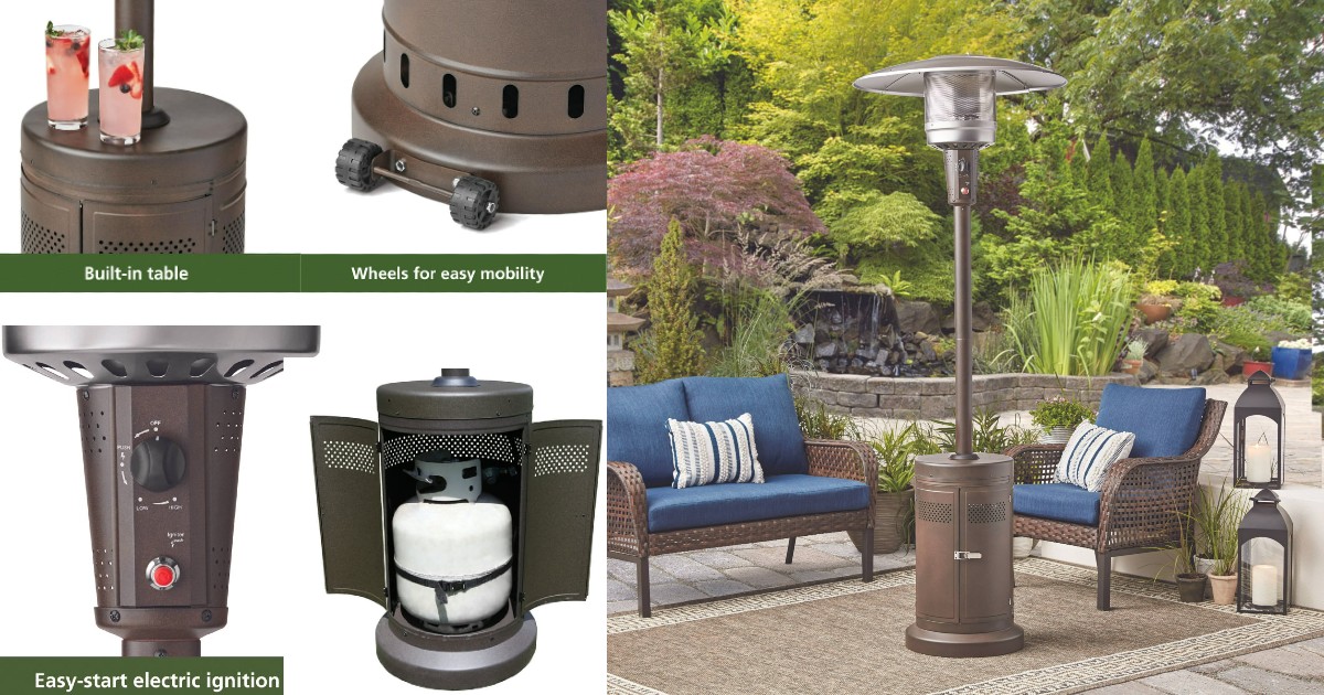 Calentador para Patio de Gas Propano Mainstays