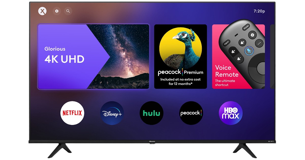 Hisense 4K UHD LED XClass Smart TV 50-In