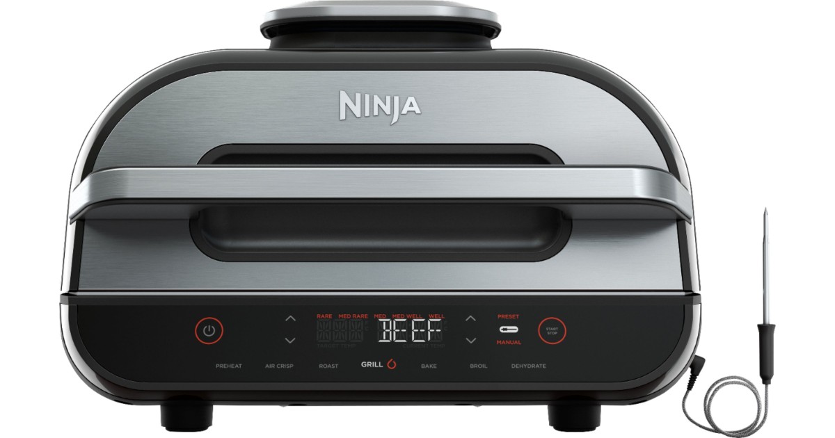 Ninja Foodi Smart XL 6-in-1 Indoor Grill 4-Qt