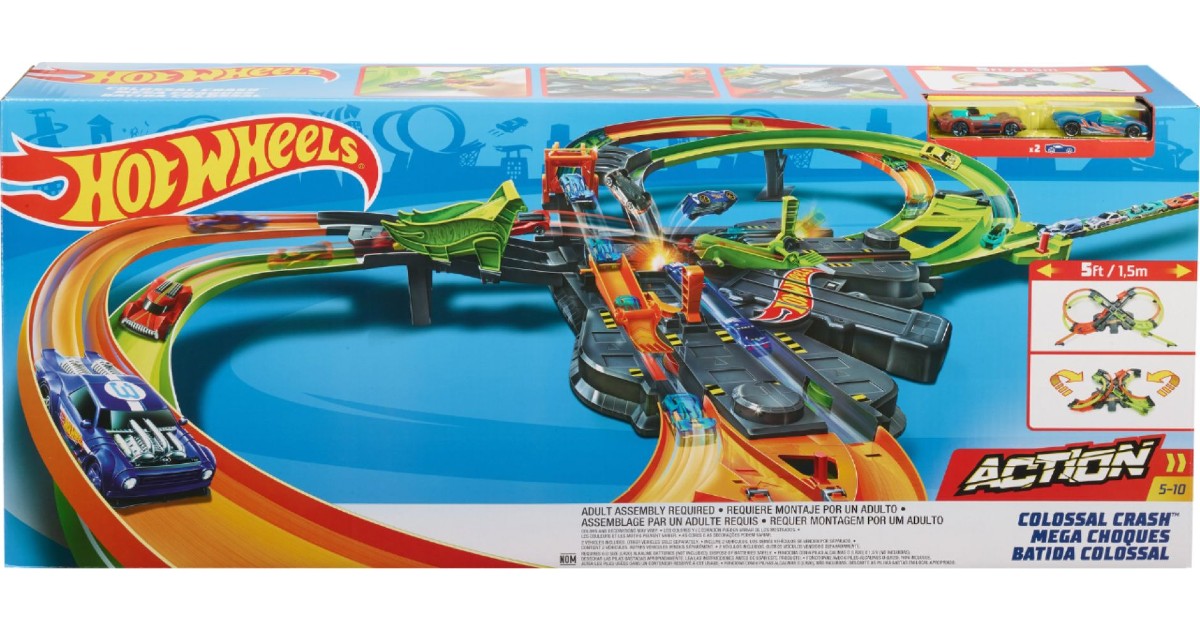 Pista Hot Wheels Colossal Crash