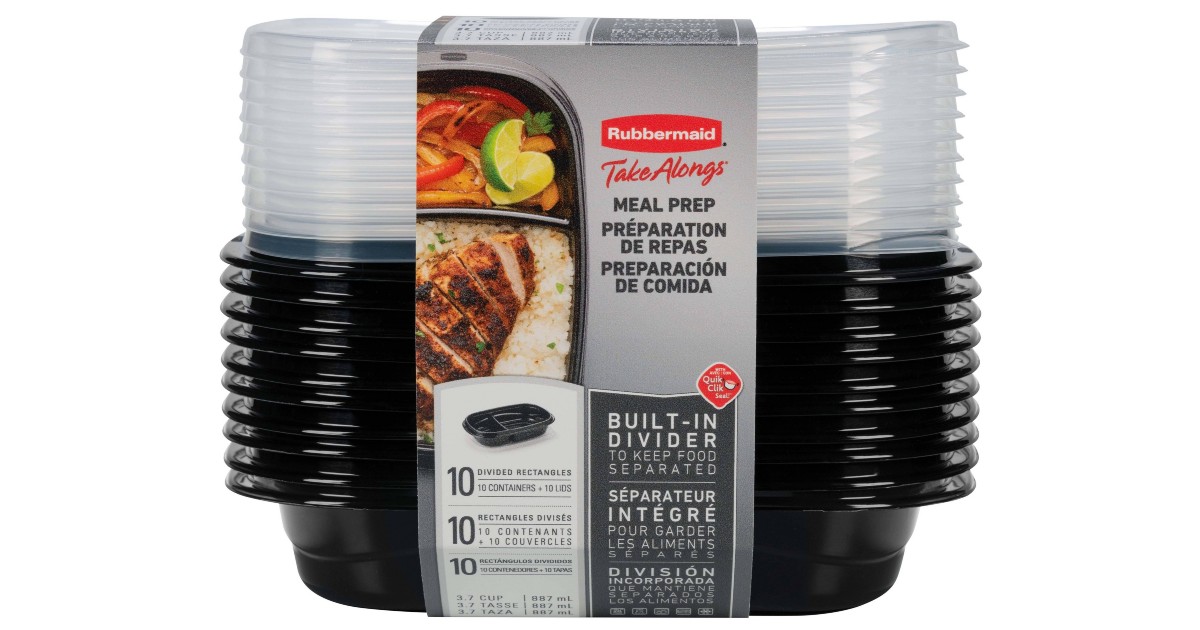 Set de Recipientes para Preparar Comidas Rubbermaid