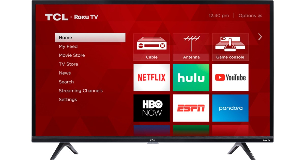 TCL LED Full HD Smart Roku TV 40-In