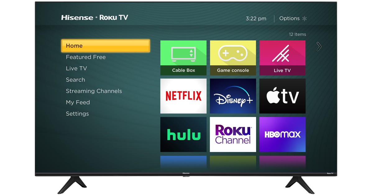 Hisense 4K UHD LCD Roku Smart TV 65-In