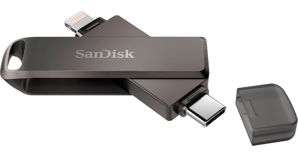 SanDisk 128GB iXpand Flash Drive Luxe