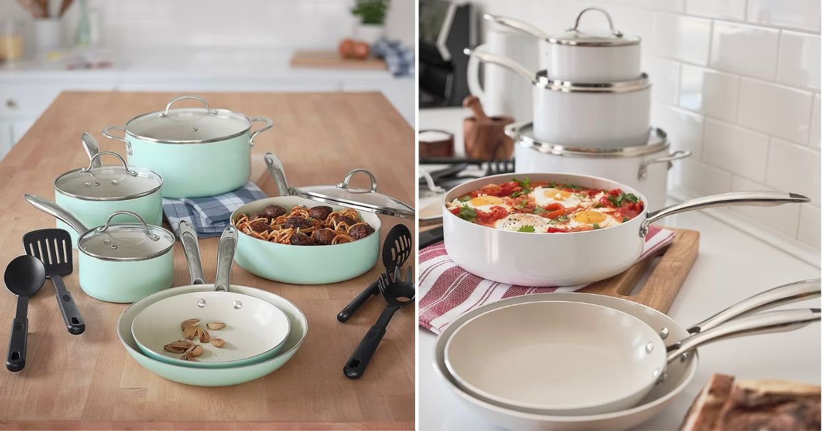 Set de Cocina Cooks Ceramic 14-Piezas