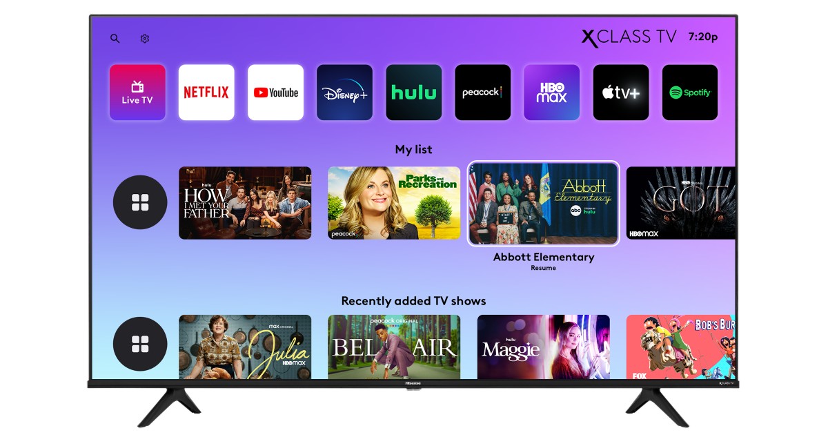 Hisense Class 4K UHD LED XClass Smart TV HDR 43-In