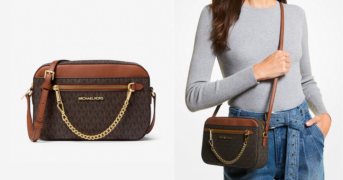 Cartera-MK-Jet-Set-Large-Saffiano-Leather-Crossbody