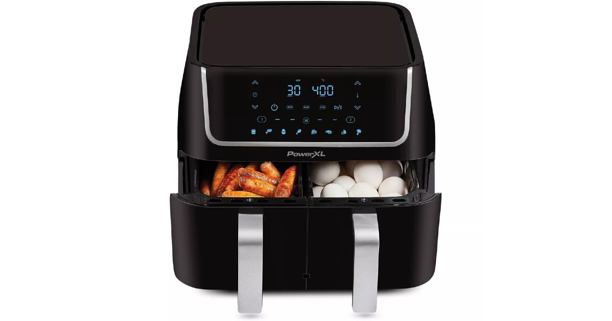 PowerXL 10-Qt Dual Basket Air Fryer