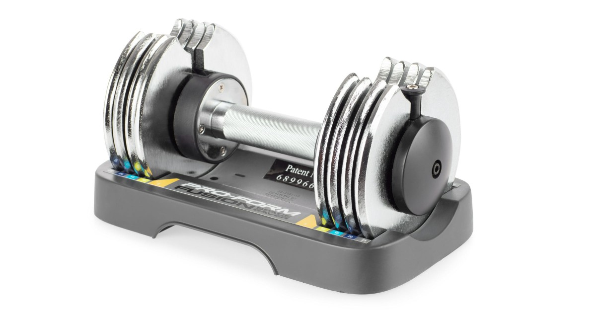 Dumbbell Ajustable ProForm de 25 libras