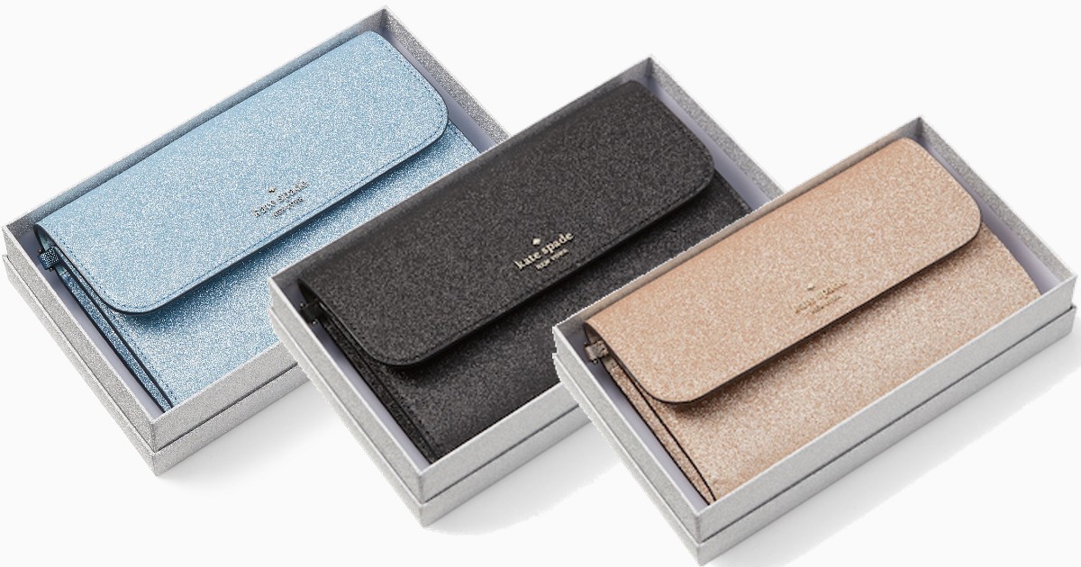 Kate Spade Tinsel Boxed Medium Phone Wristlet