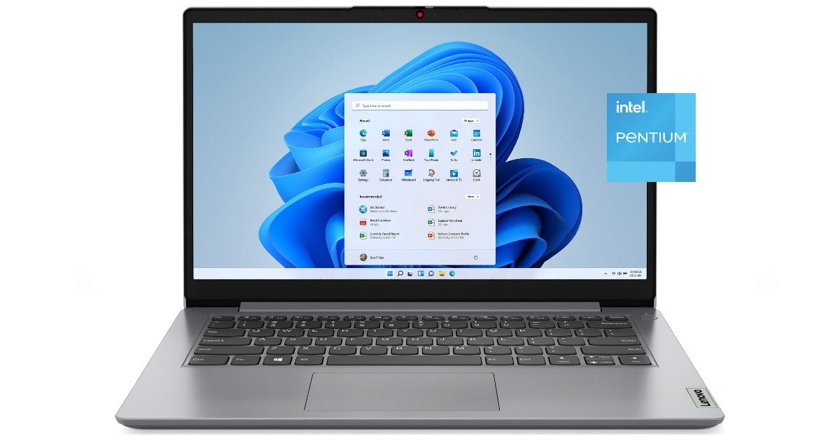 Lenovo Ideapad 1i 14-In Laptop Intel Pentium