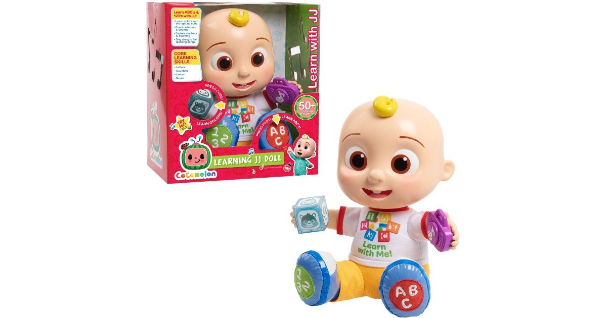 Cocomelon Interactive Learning JJ Doll