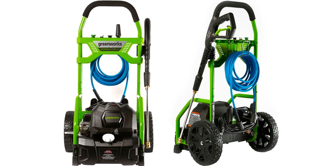 Greenworks 2000 PSI Electric Pressure Washer (1.3 GPM)