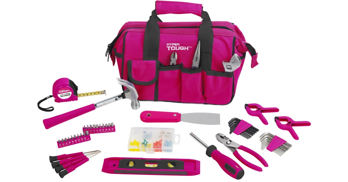 Set de Herramientas para el Hogar Hyper Tough 89-Piezas