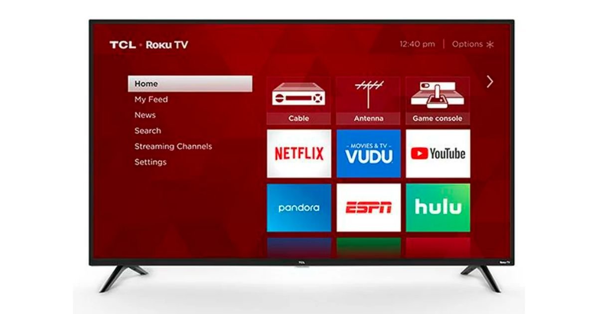 TCL 32-In Class 720P HD LED Roku Smart TV