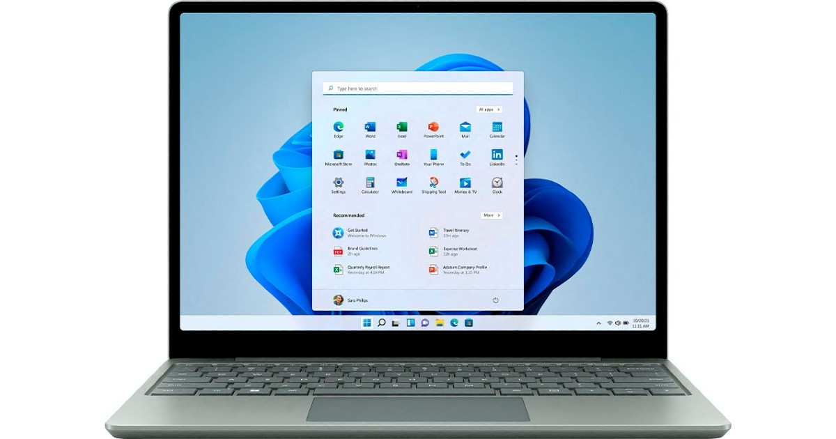 Microsoft Surface Laptop Go 2