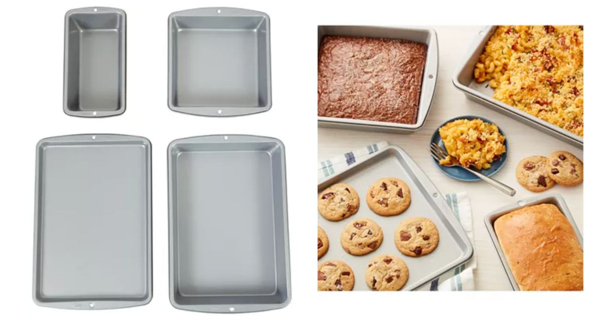 Set de 4 Moldes para Hornear Wilton