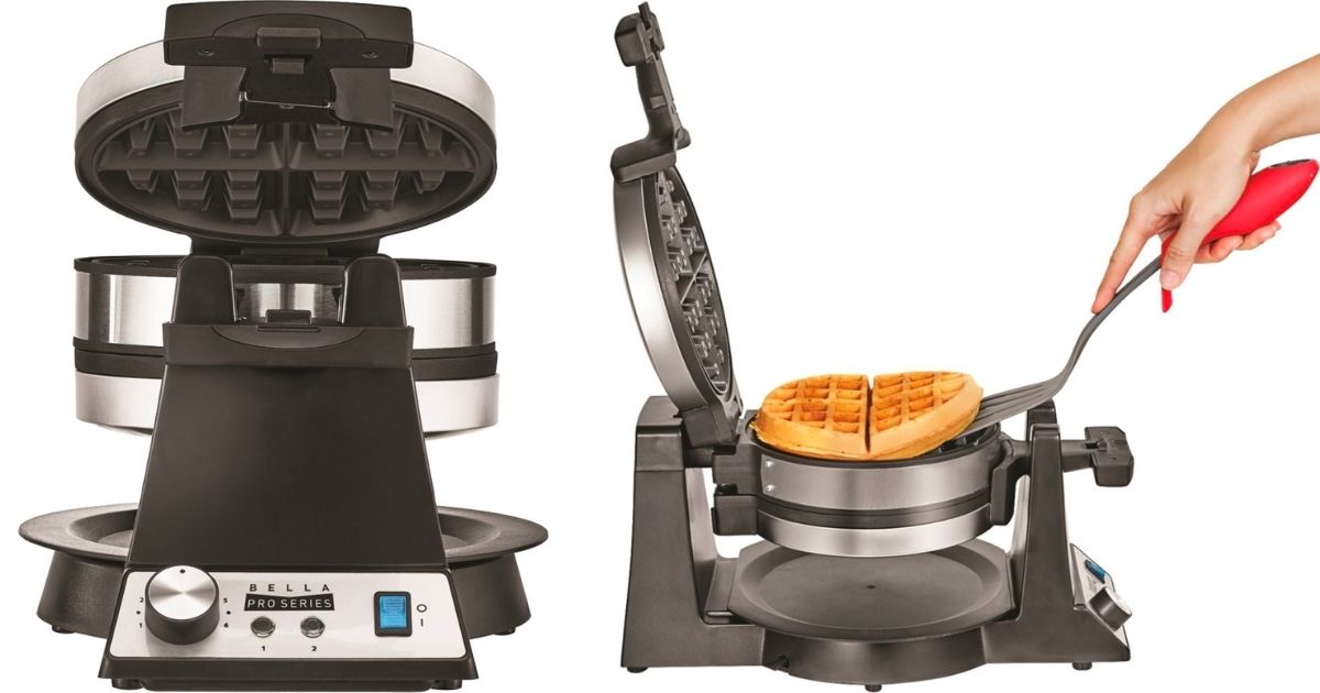Bella Pro Series Belgian Flip Waffle Maker