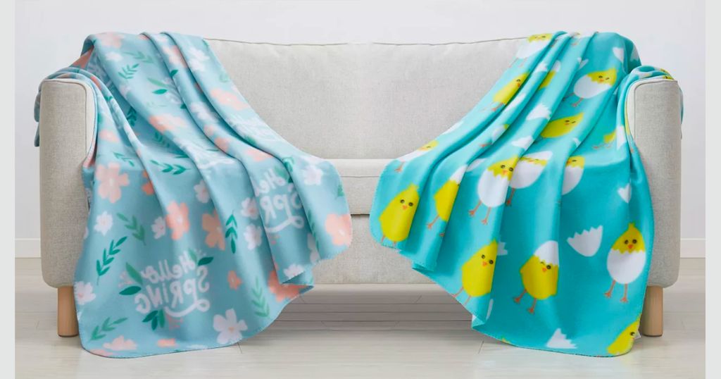 Frisas-Infinity-Home-Spring-Printed-Fleece-Throw 
