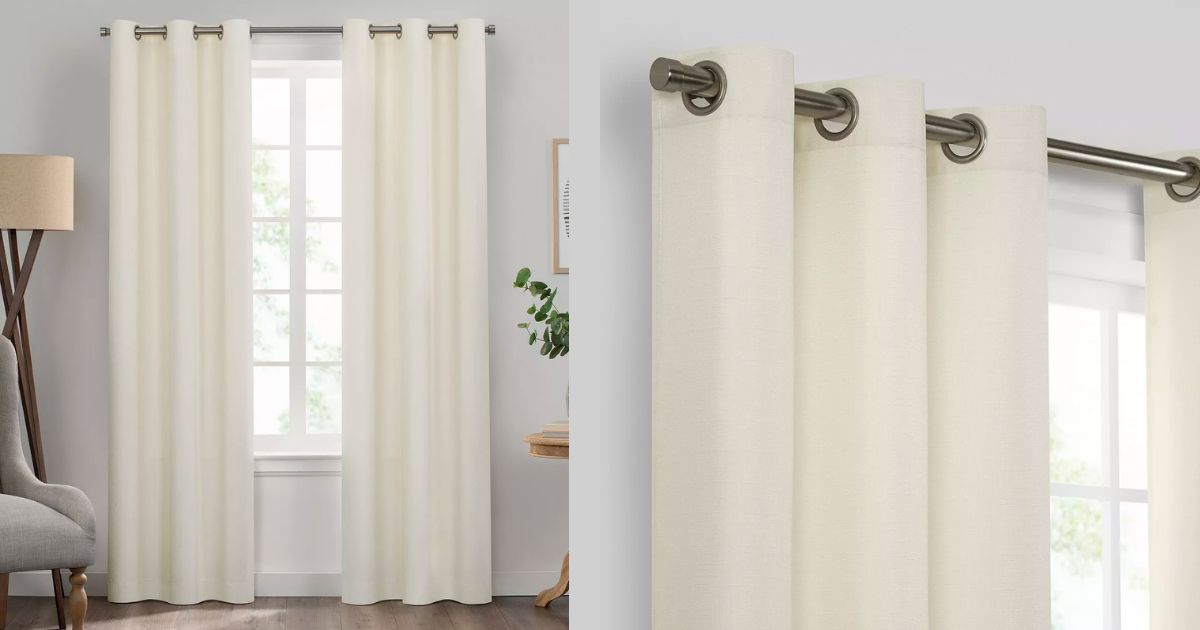 Panel-de-Cortina-Eclipse-Kendall-Grommet-Solid-Textured-Thermaback-Blackout