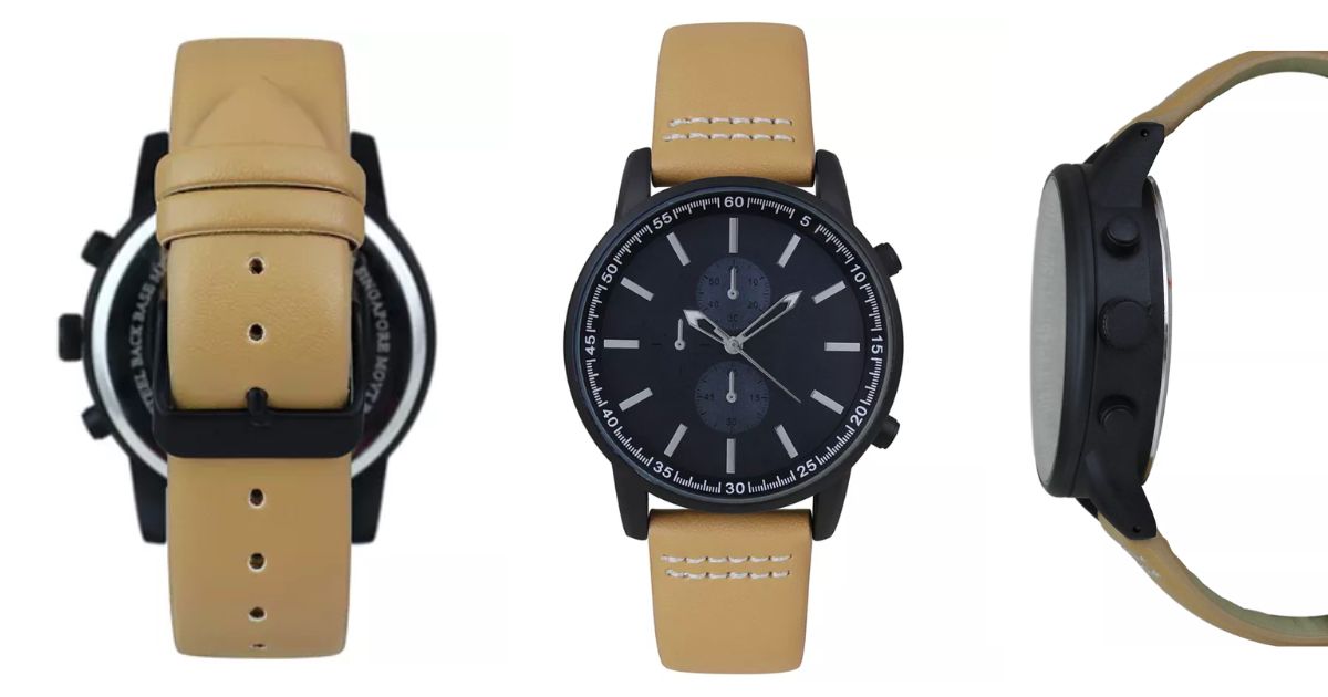 Reloj-INC-International-Concepts-Tan-Strap-44mm