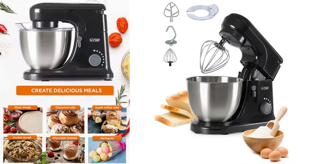 Batidora Commercial Chef 4.7-Qt 7-velocidad