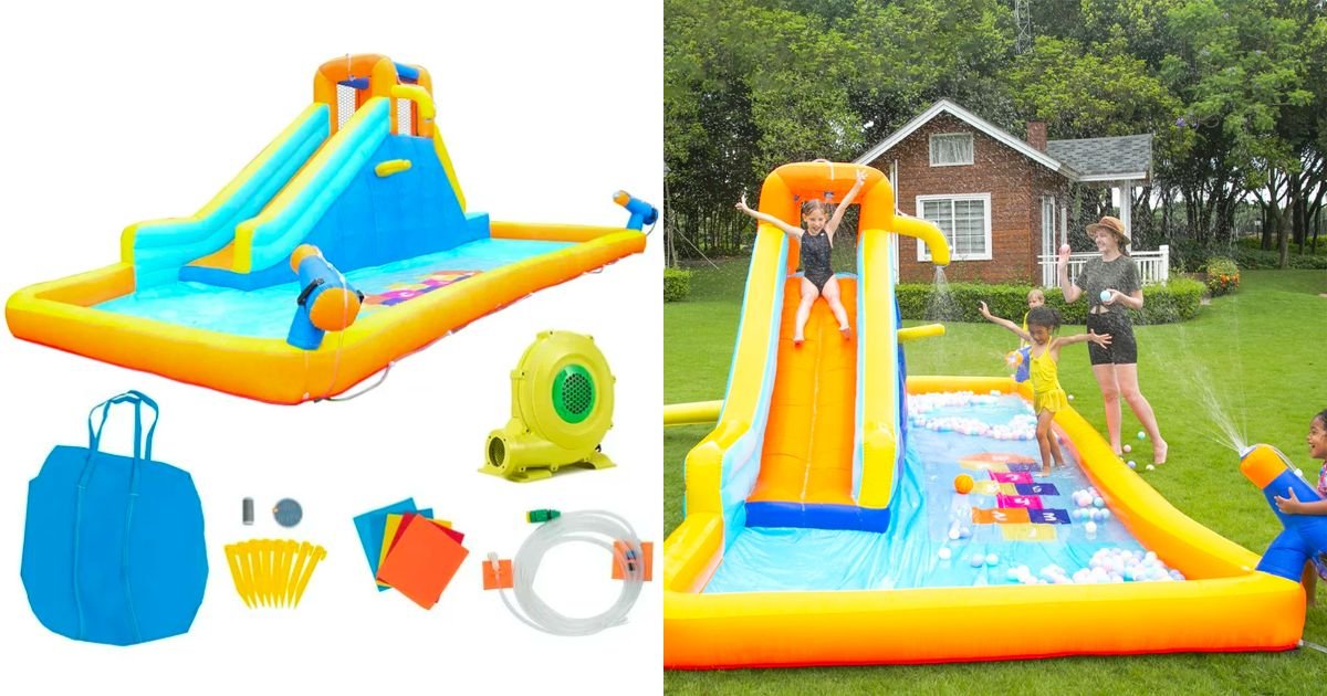 Casa de Brinco Acuática Inflable