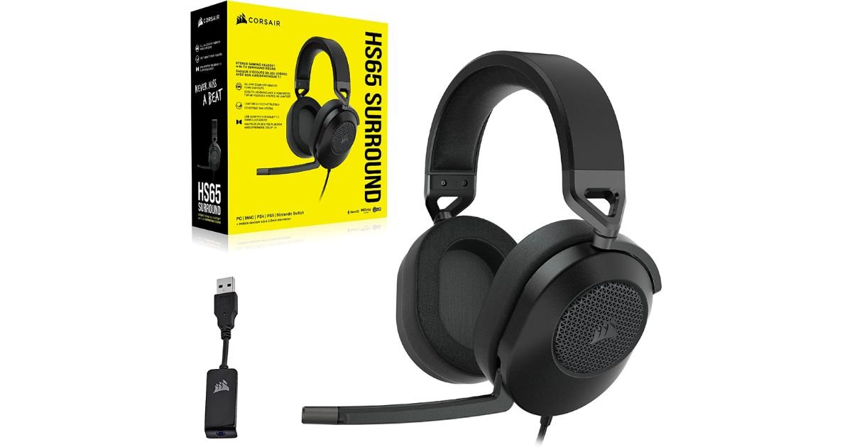 Corsair HS65 SURROUND Gaming Headset