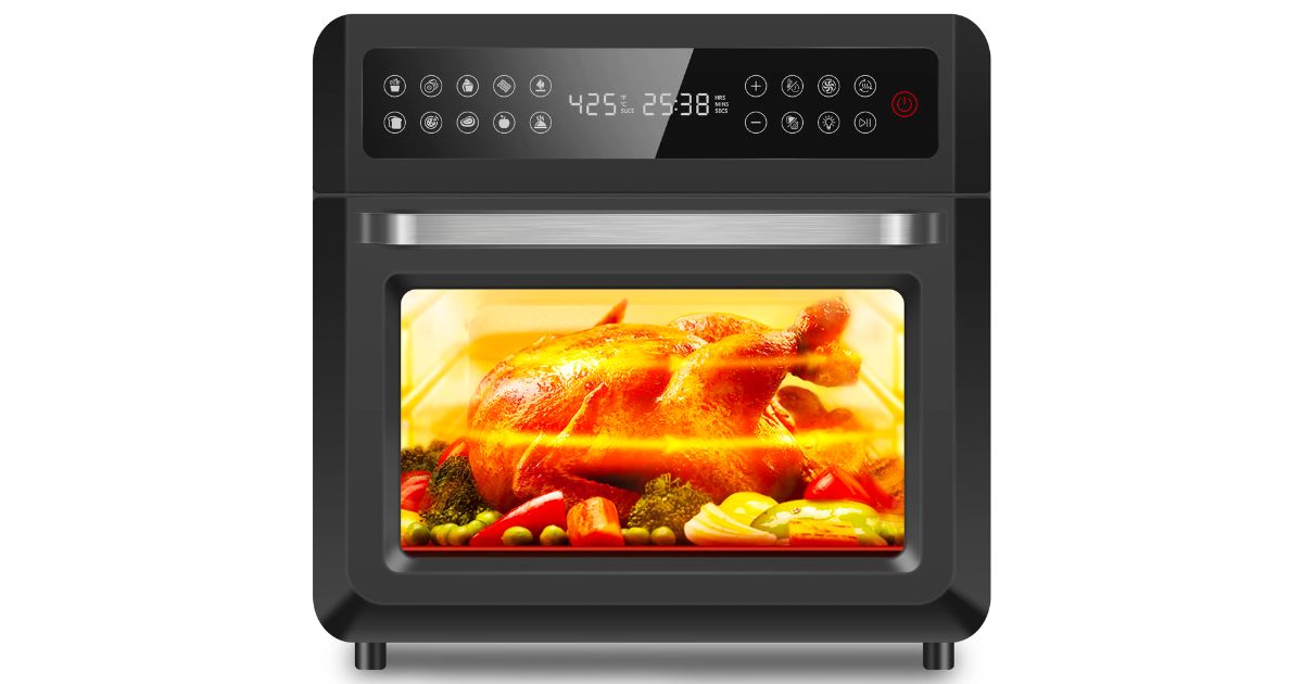 Horno tostador y Freidora de Aire CICIKIKI 10-en-1