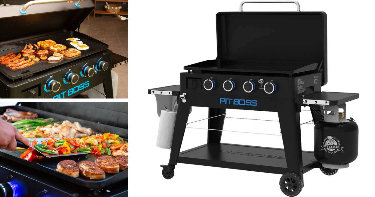 Pit Boss Ultimate Gas Griddle 4-Burner